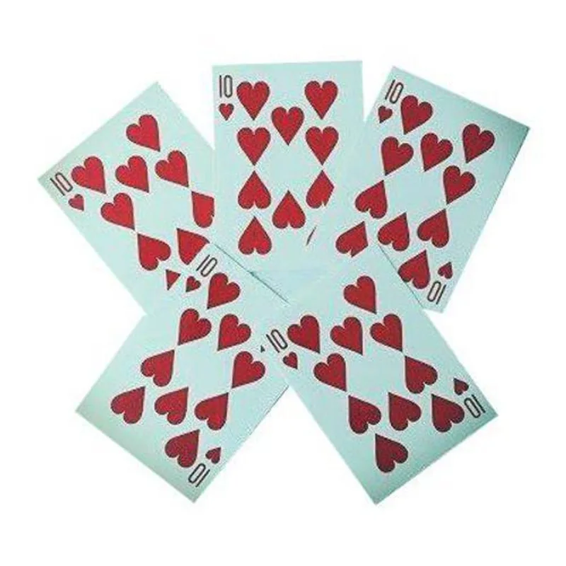 As 5 Cartas Versão 2.0 Em Pvc - Super Cartas Mentalistas R+