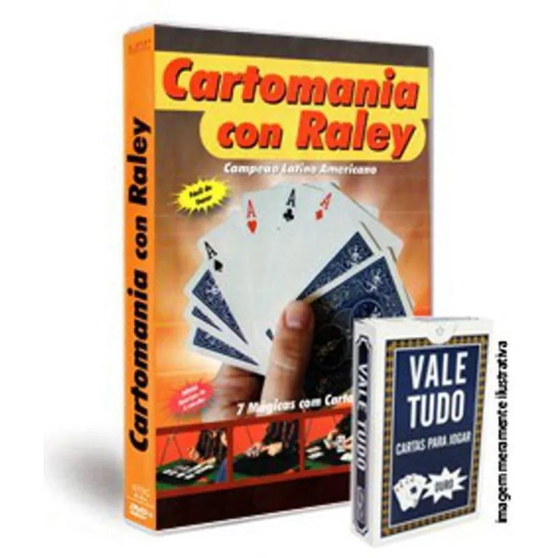 Dvd - Cartomagia Com Raley + Baralho J+