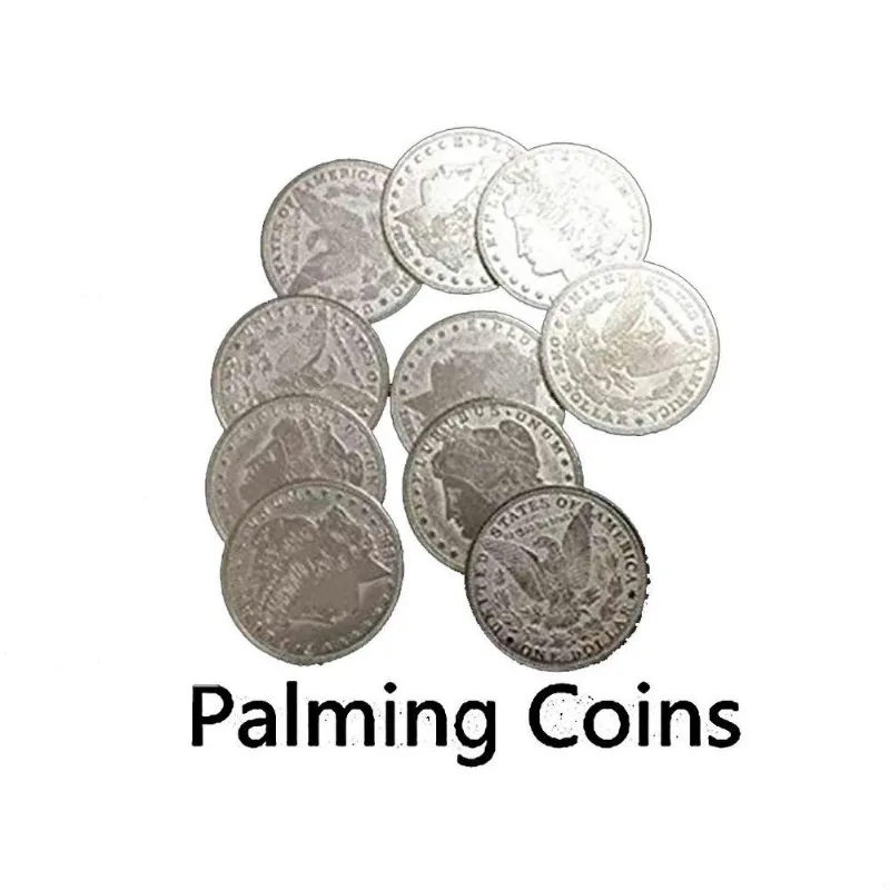 Palming Coins X 10 Moeda Para Empalmagem Modelo Half Dollar