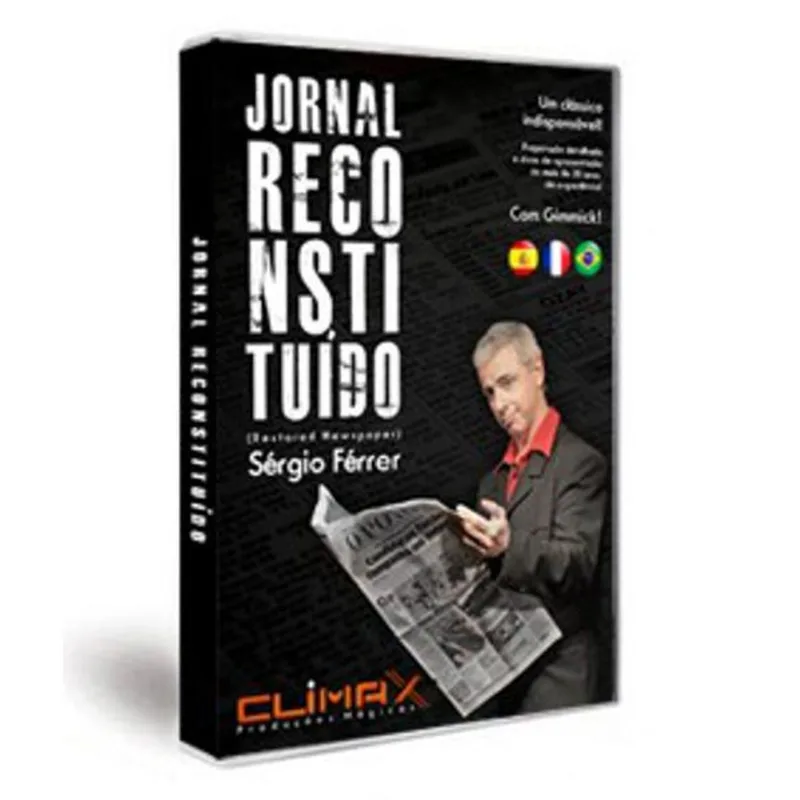Dvd - Jornal Rasgado Reconstituído + Gmmick D+