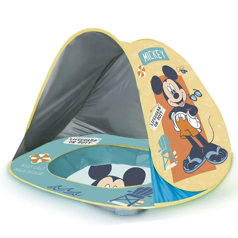 Piscina Infantil para Praia Zippy Toys com Cobertura Mickey 6661 3L 33619