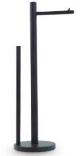 BH19190 PORTA PAPEL HIGIENICO INOX BLACK - PORTA