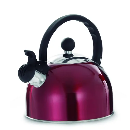 CHALEIRA 2L INOX VERMELHA - INOX