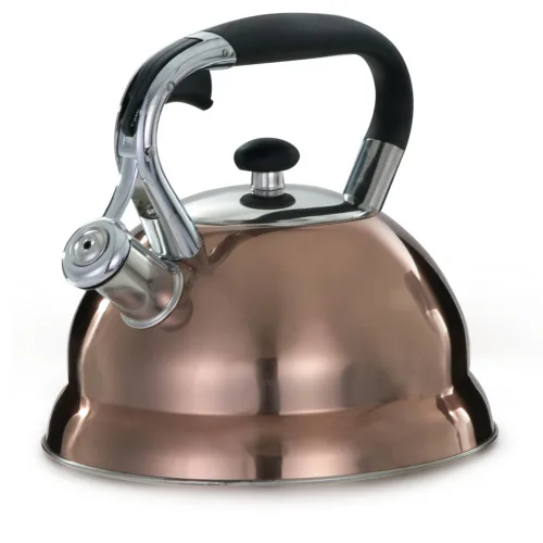 CHALEIRA 3L INOX COR COBRE MODERNA - INOX