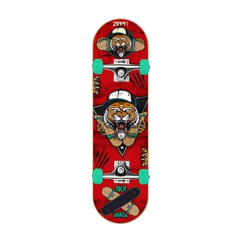 Skate Semi Profissional Tigre Radical 6958 - Zippy Toys - Zippy
