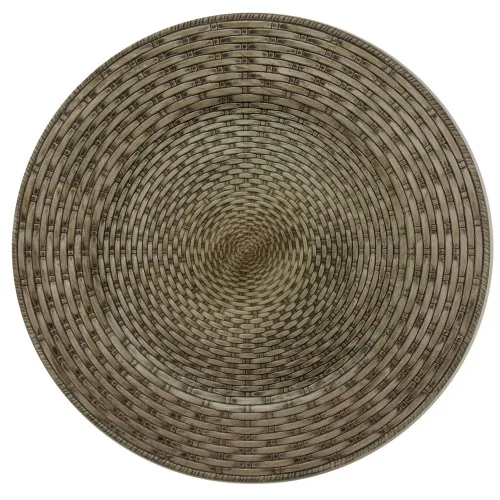 JOGO 4 SOUSPLAT RATTAN PRATA SP20009 3362246 - RATTAN