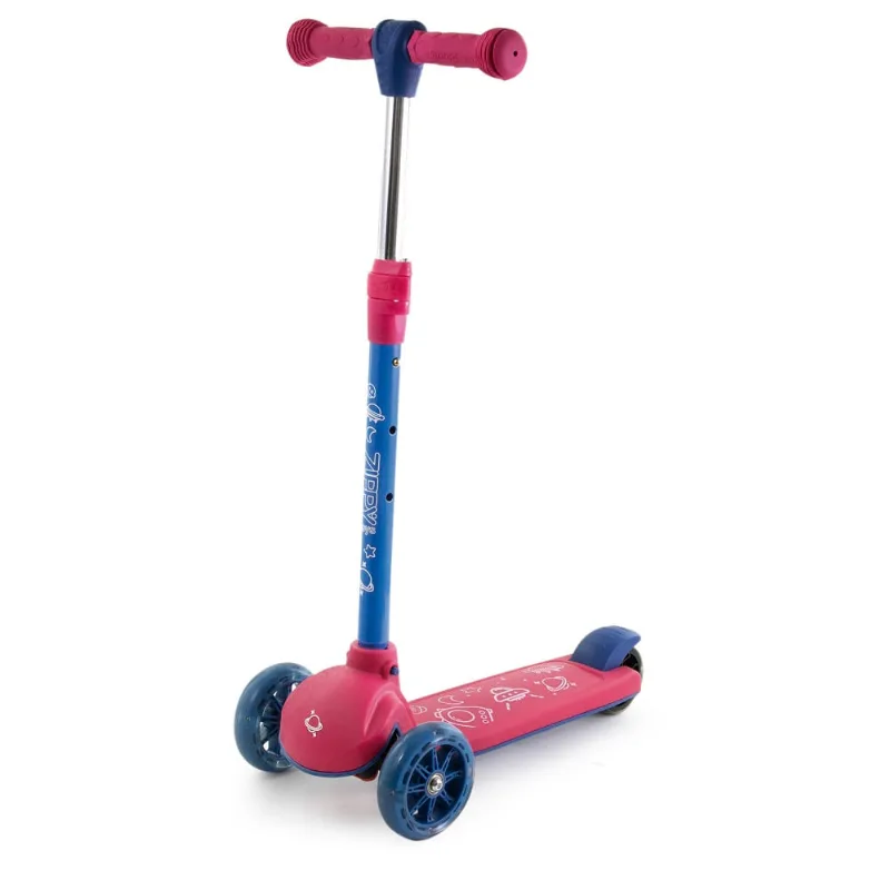 PATINETE 3 RODAS ROSA