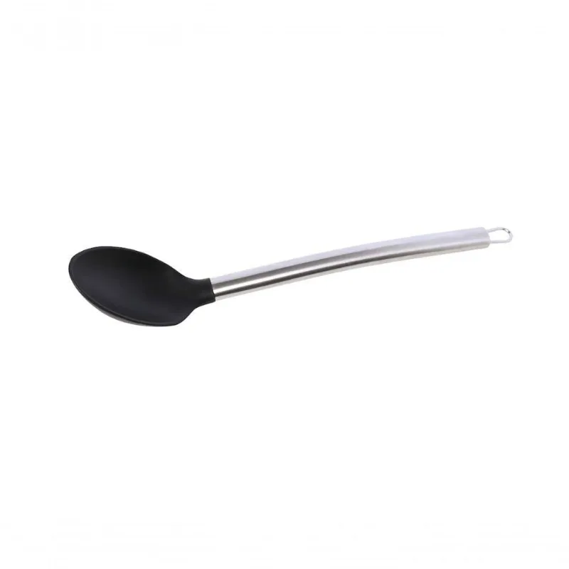 Jogo 2 Colheres Arroz Silicone Cabo Inox Pto 34 Cm Mimo Style