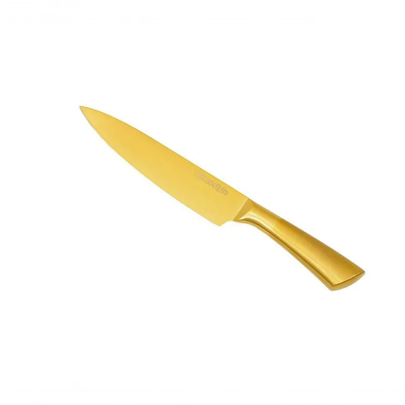 Faca Chefe Inox Premium Gold 8? Mimo Style Ac21058