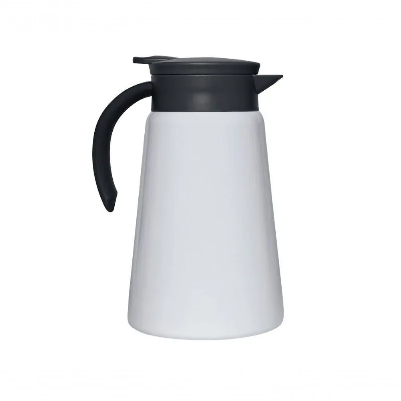 Garrafa Térmica Daily Parede Dupla Inox White 1 L Mimo Style