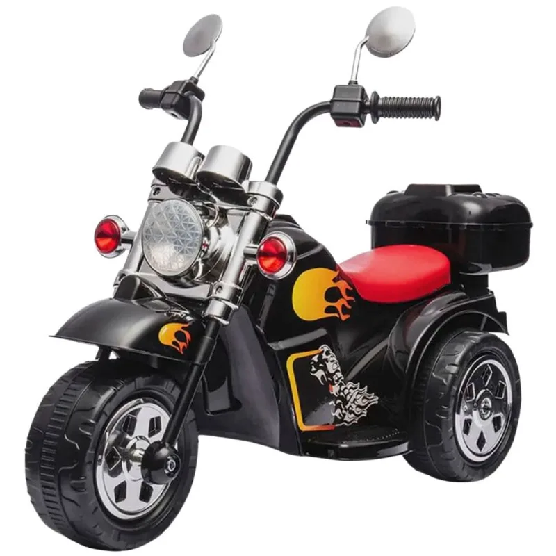 Mini Moto Elétrica Infantil Zippy Toys 6V Preto CE2334 (MP)