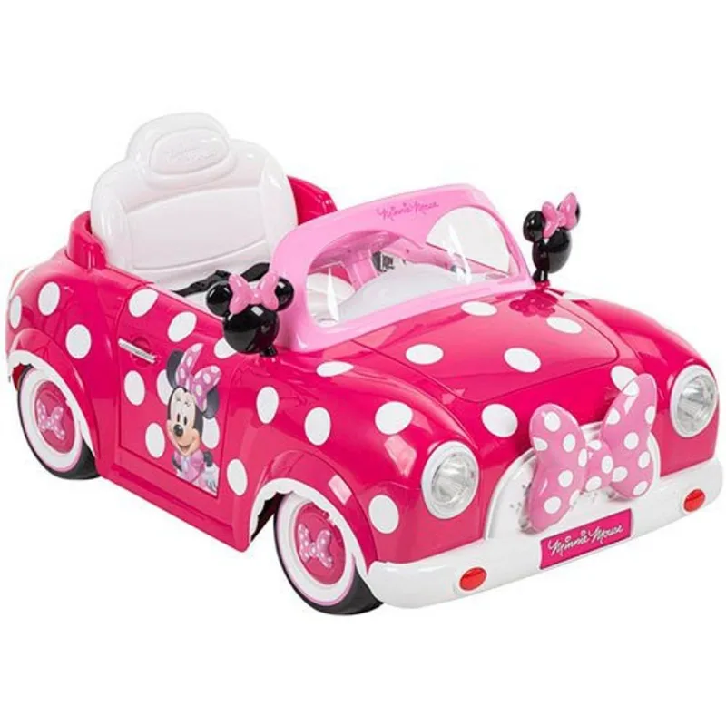 Carro Elétrico Infantil Zippy Toys Minnie 6V Rosa 9148-CE23MN