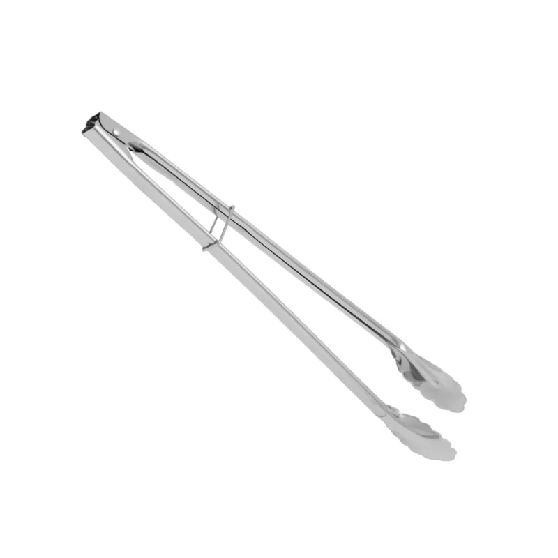 Pegador Alimentos Inox Pinça Profissional Grande Longo 41cm - Mimo