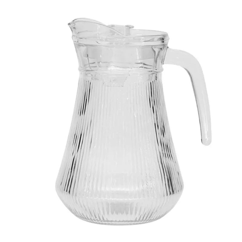 Jarra De Vidro Mimo Style 1,3 Litros Sleek Com Tampa (MP)