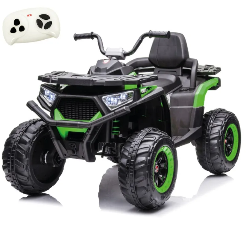 Quadriciclo Elétrico Infantil Zippy Toys Premium 4x4 Verde 12V