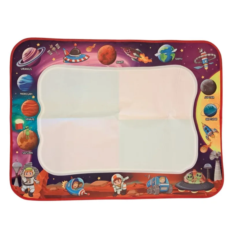Tapete Magico Desenho De Agua Infantil Space Zippy Toys 80x60cm - Pf25133