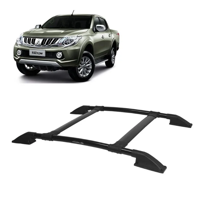 Rack de Teto L200 Triton 2008 A 2013 2014 2015 2016 Preto