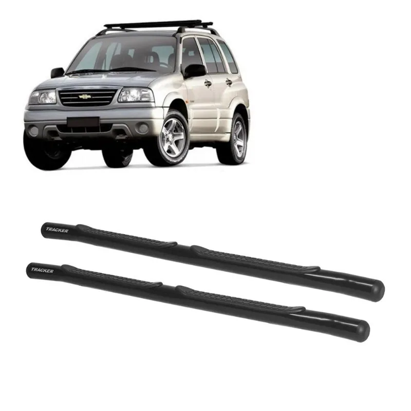 Estribo Tracker 2001 a 2004 2005 2006 2007 2008 2009 Preto