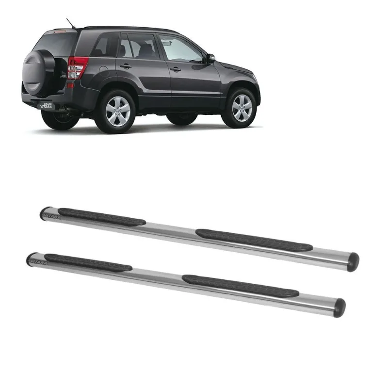 Estribo Grand Vitara 2009 a 2016 2017 2018 2019 2020 Cromado