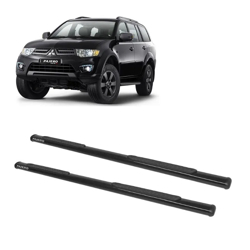 Estribo Pajero Dakar 2010 a 2016 2017 2018 2019 2020 Preto