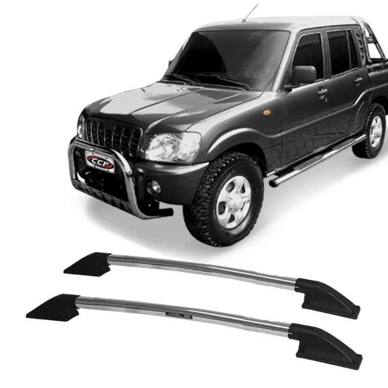 Rack de Teto Bagageiro Pik-up 2008 2009 2010 a 2020 Cromado