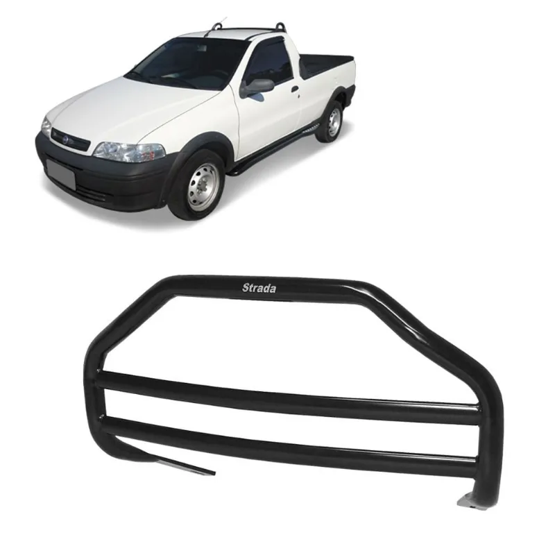 Parachoque Impulsão Strada 2001 2002 2003 2004 a 2008 Preto