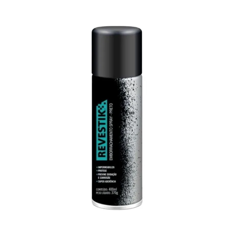 Emborrachamento Spray 400ml - Revestik Preto