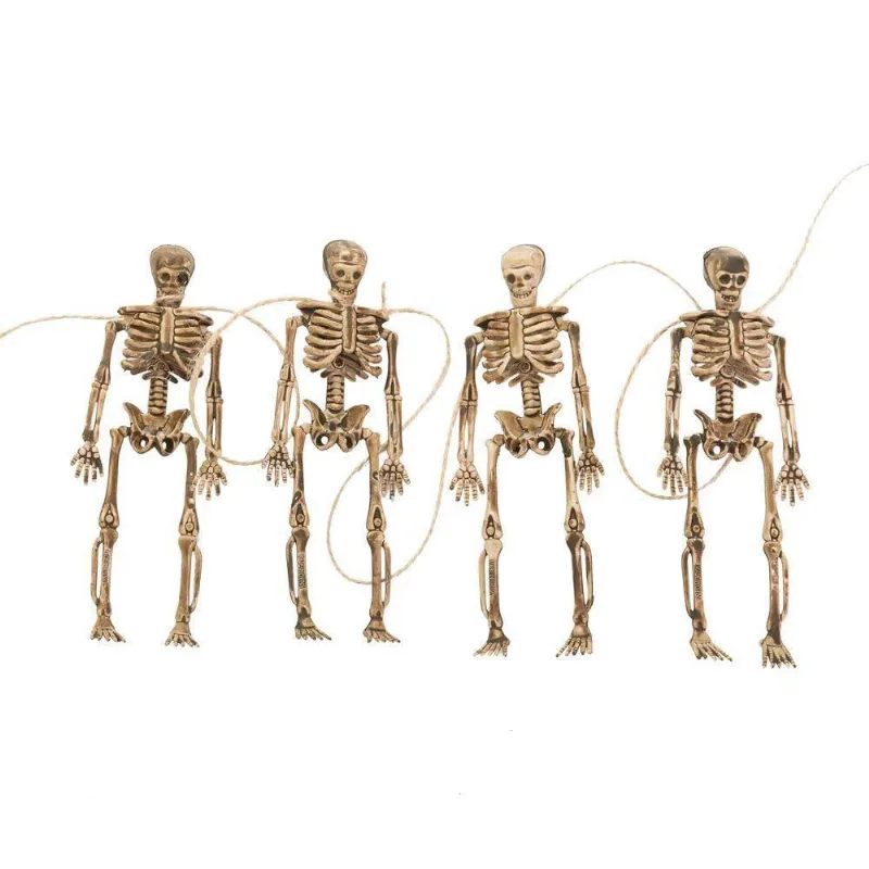 Guirlanda De Esqueletos Halloween - 152cm