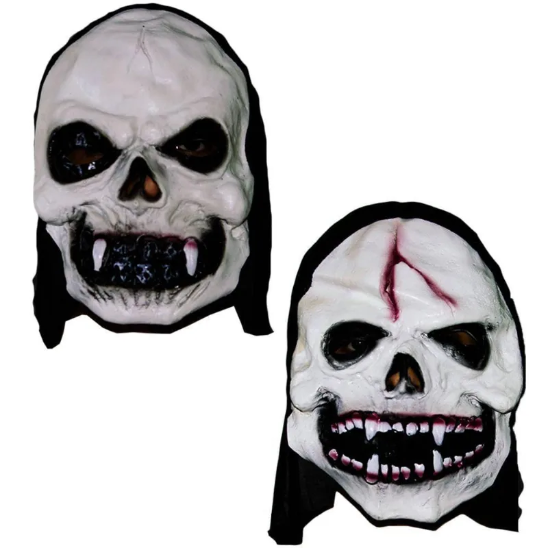 Máscara Caveira Da Morte Em Látex