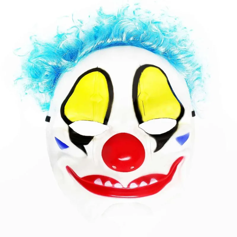 Máscara de Palhaço Adulto Infantil Fantasia de Carnaval