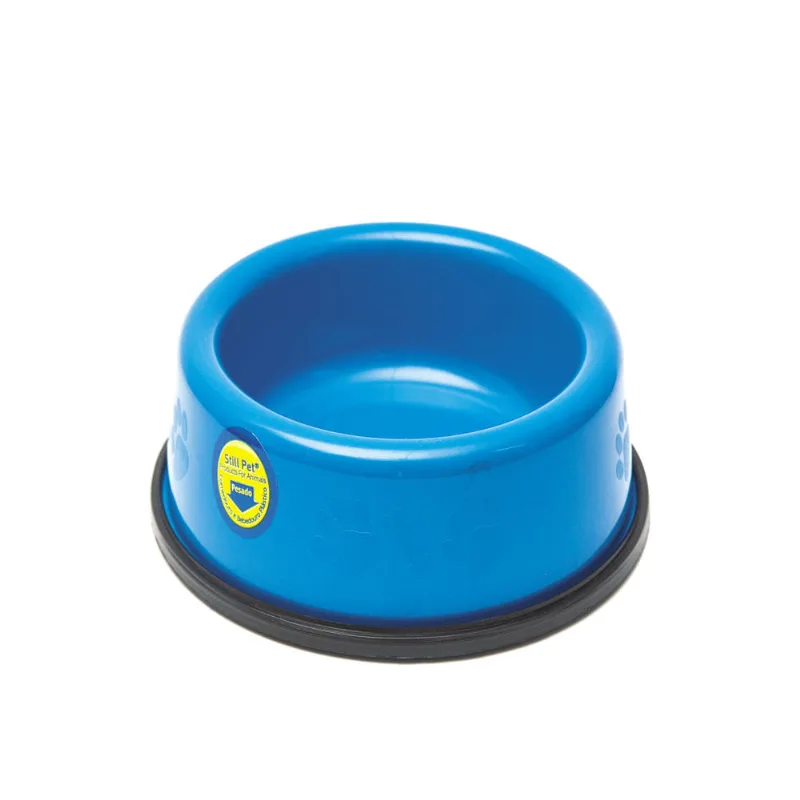 Comedouro e Bebedouro Pesado para Filhotes Tudo Pet Azul 450 ml - Tudo Pet
