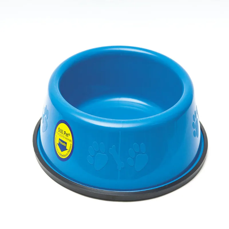 Comedouro e Bebedouro Pesado Still Pet Tudo Pet Azul 2,5 L - Tudo Pet