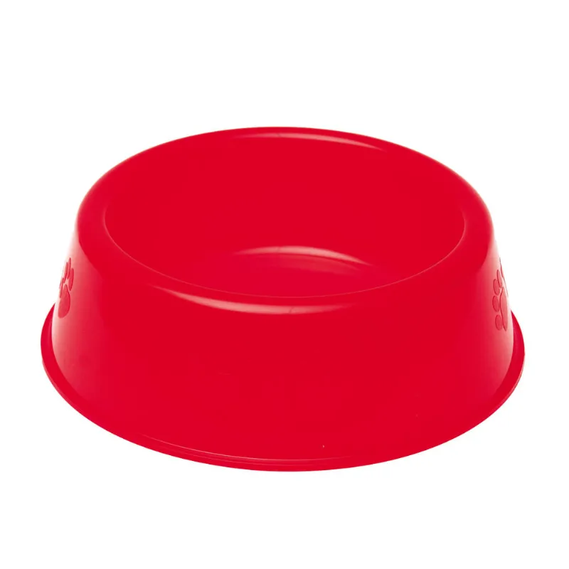 Comedouro Luxo Tudo Pet Vermelho 450 ml - Tudo Pet