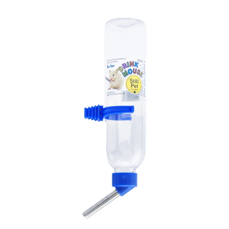 Bebedouro Plástico Drink Mouse Tudo Pet Azul 200 ml - Tudo Pet