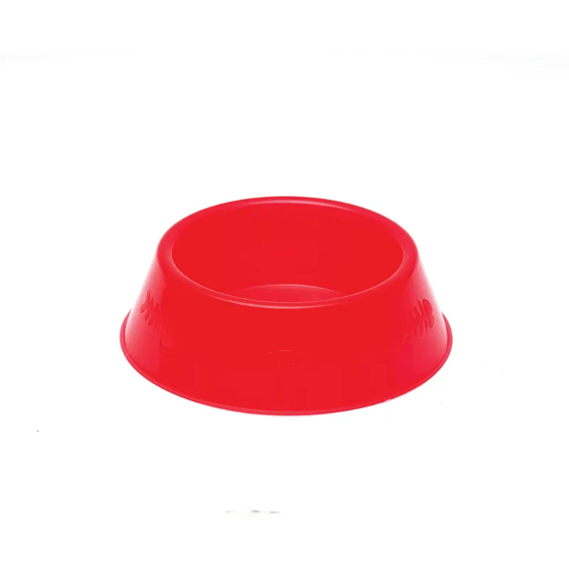 Comedouro Plástico para Gato Tudo Pet Vermelho 100 ml - Tudo Pet