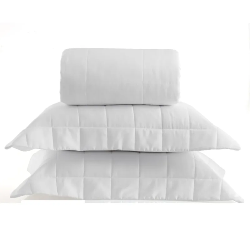 Colcha Matelada 300 Fios Algodão Branca Square Kacyumara - Casa K Queen