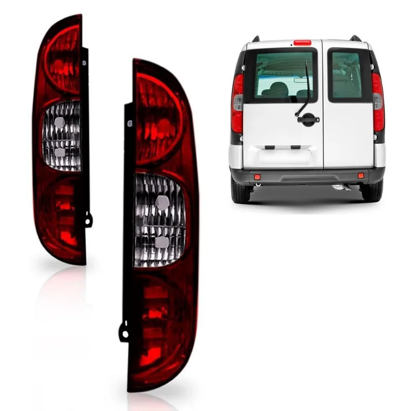 Lanterna Traseira Doblo 2010 A 2018 Fumê Adventure