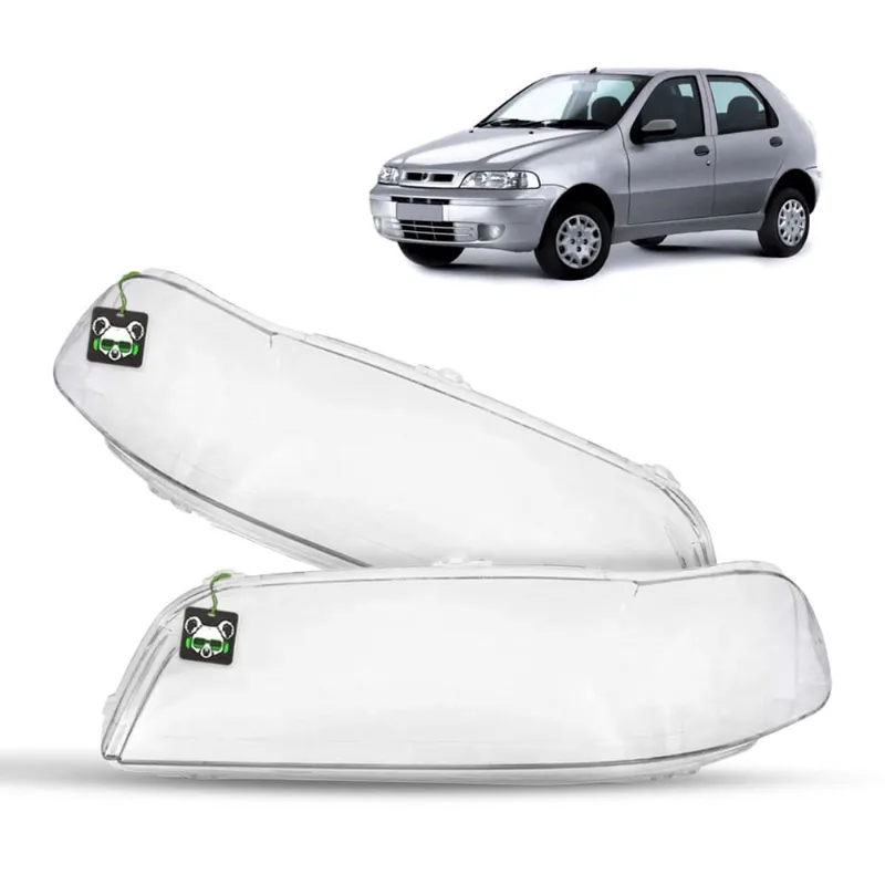 Par Lente Farol Lisa Acrílico Fiat Palio 2001 2002 2003