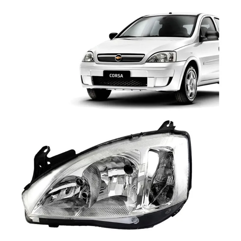 Farol corsa 2008/ montana lado esquerdo