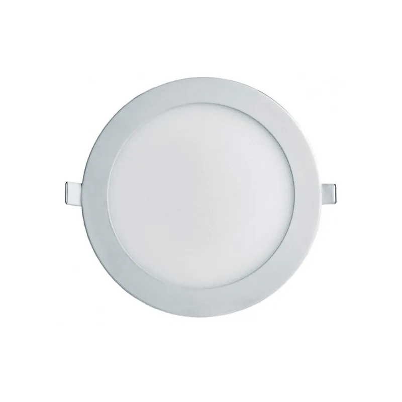 Painel Led Embutir Redondo 12W 4000K Branco Fortec