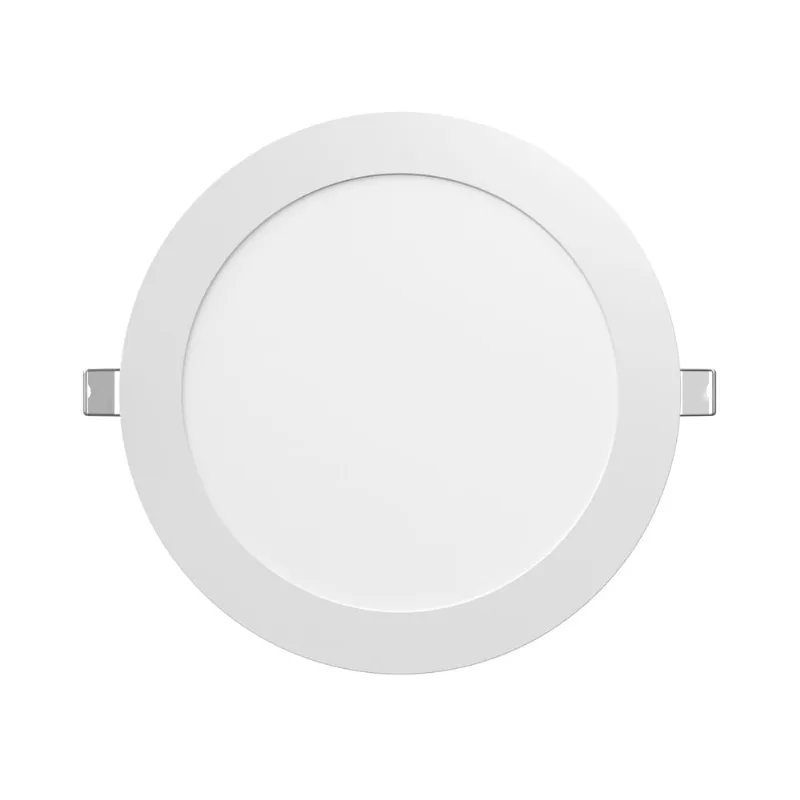 Painel Led Embutir Redondo 18W 6000K Branco Fortec