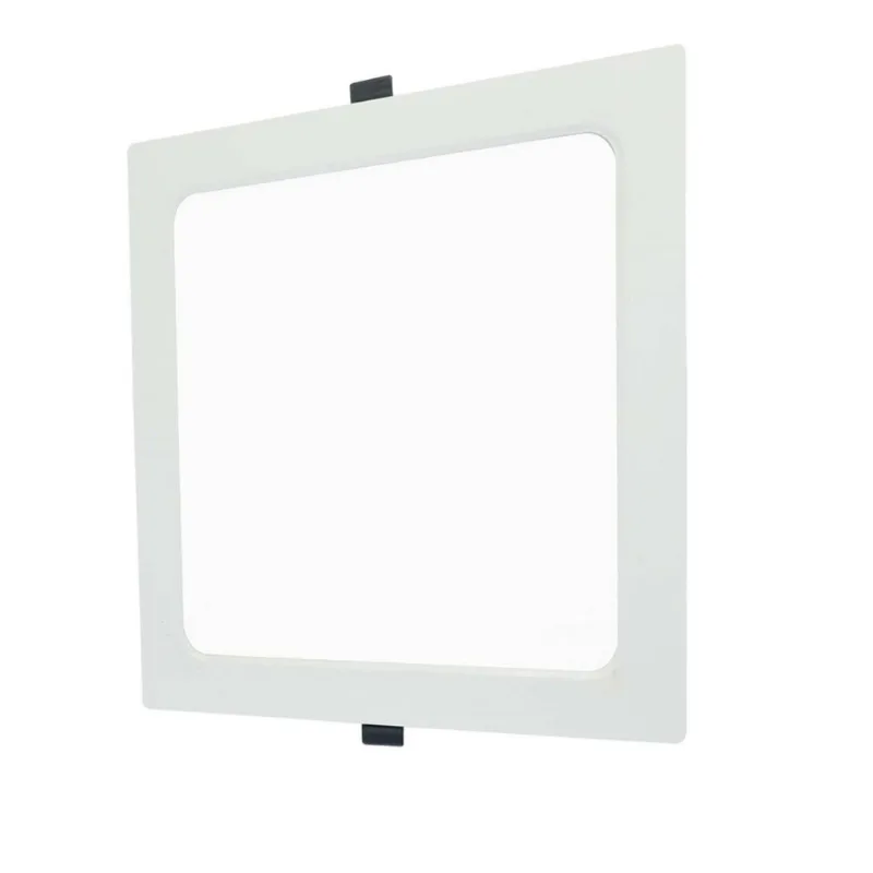 Painel LED de Embutir Quadrado 20W 4000K Abs Ecoforce 18563 Branco Bivolt - Ecoforce