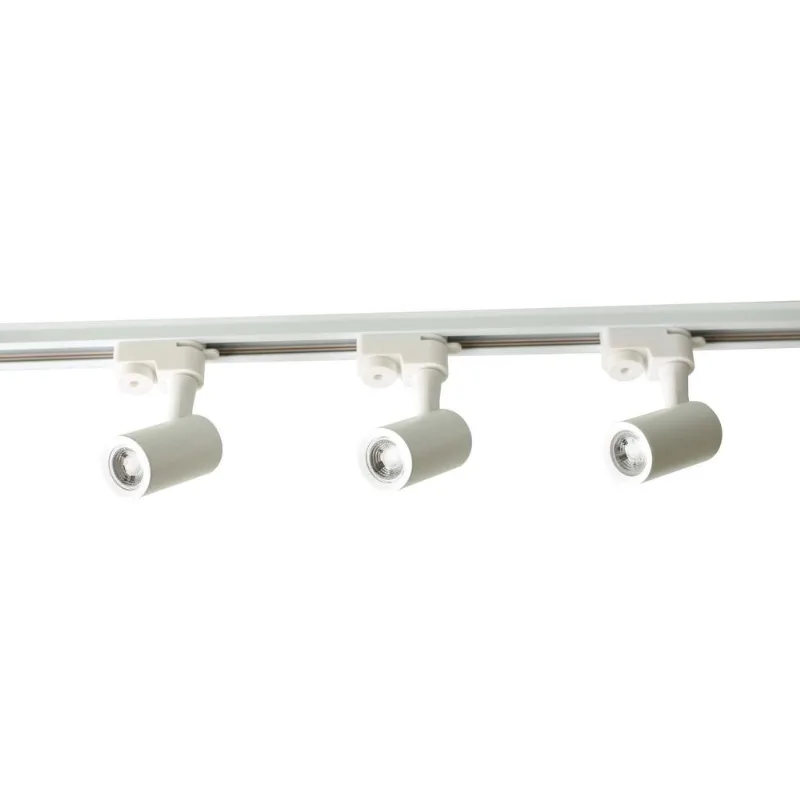 Trilho com 3 Spots LED Ecoforce Bivolt 9W Branco 4000k Luz Branco Neutro - Ecoforce