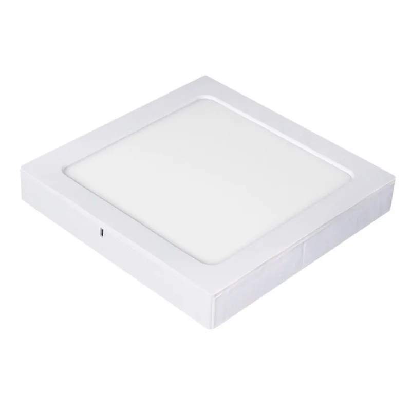Painel 2 Em 1 Led Quadrado 20W 3000K Abs E Poliestireno Ecoforce 18599 Branco Bivolt