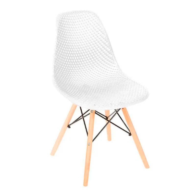 Cadeira Eames Comeia Branca - Hasiera