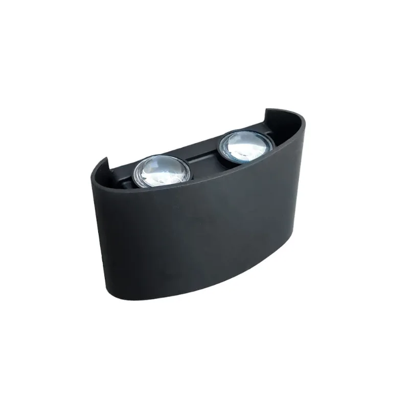 Arandela Externo Metal Preto Led 4W 3000K Fortec