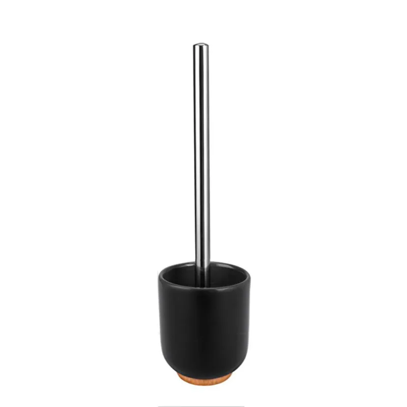 Escova Sanitária com Suporte em Poliresina Preto - ECO3141 - Hasiera