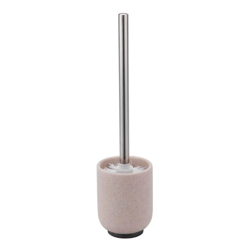 Escova Sanitária com Suporte em Poliresina Bege - ECO3150 - Hasiera