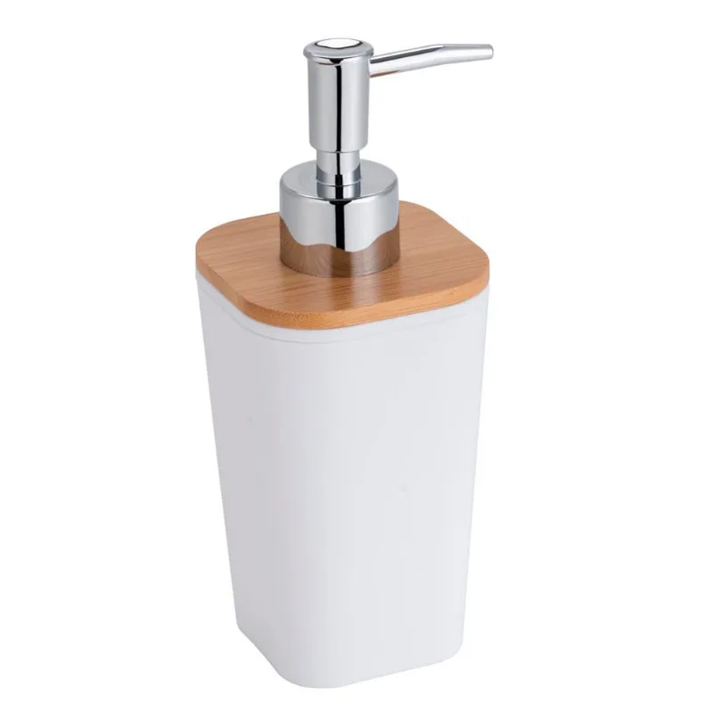 Dispenser para Sabão em Poliresina Branco - ECO3183 - Hasiera