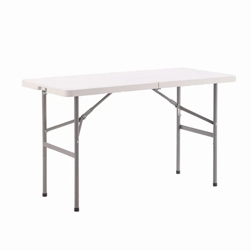 Mesa Retangular Dobrável Branca 122x60x74CM - Hasiera